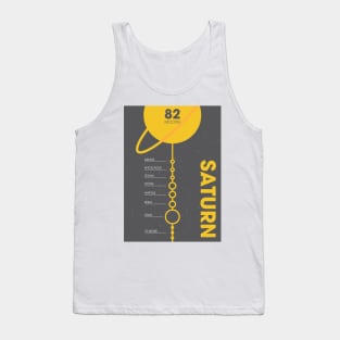 The Moons of Saturn Tank Top